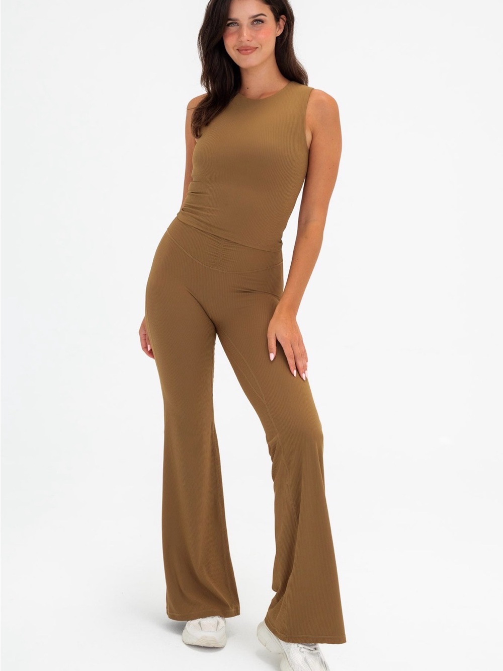 Cloud II Ribbed Set in Crocodile - L - Picture 3 of 6